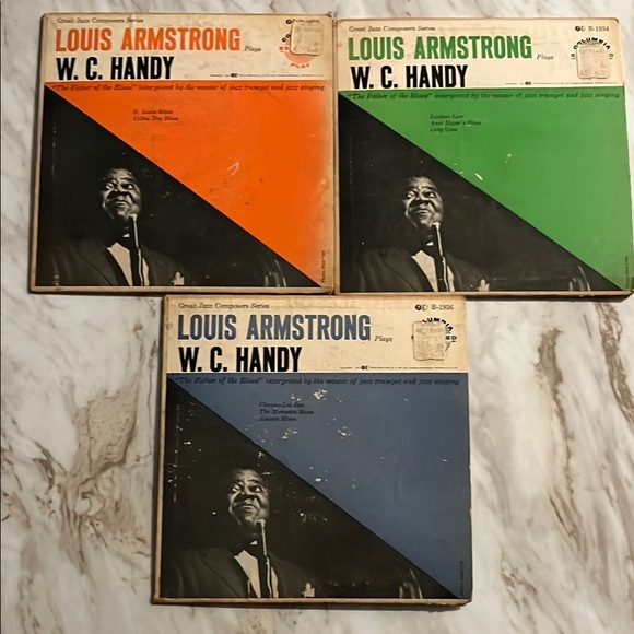 Louis Armstrong Plays W.C. Handy 45’s - Picture 1 of 10